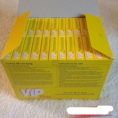 Bao cao su VIP PLUS khách sạn 144 cái - Bao cao su giá rẻ tại Biên Hòa - Đồng Nai